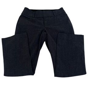 Nine West size 4P blue front zip boot cut pants EUC